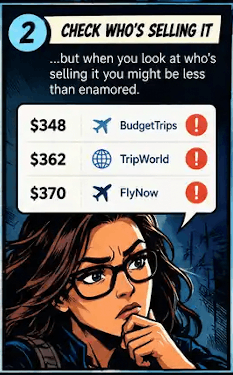 Smart Hack &mdash; Compare booking providers &mdash; step 2