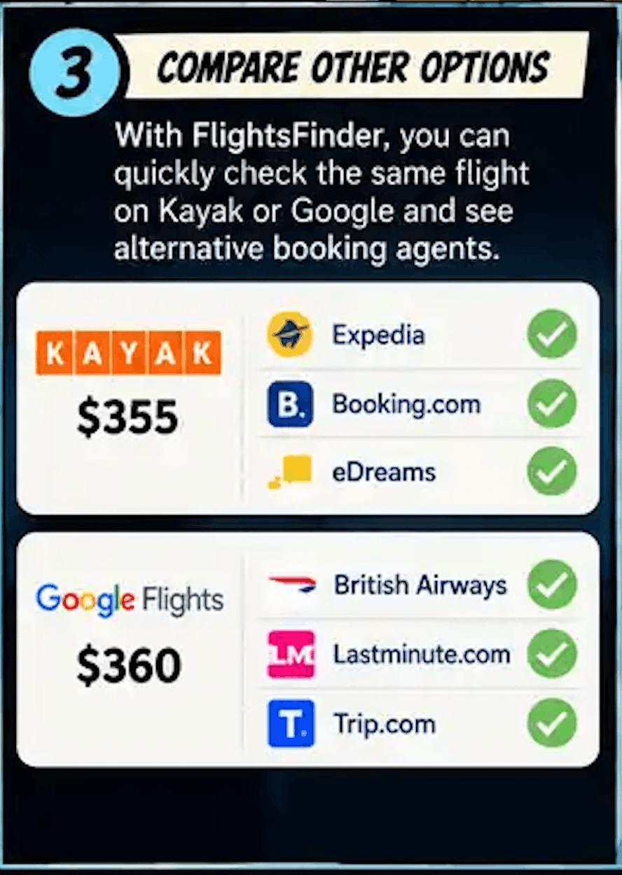 Smart Hack &mdash; Compare booking providers &mdash; step 3
