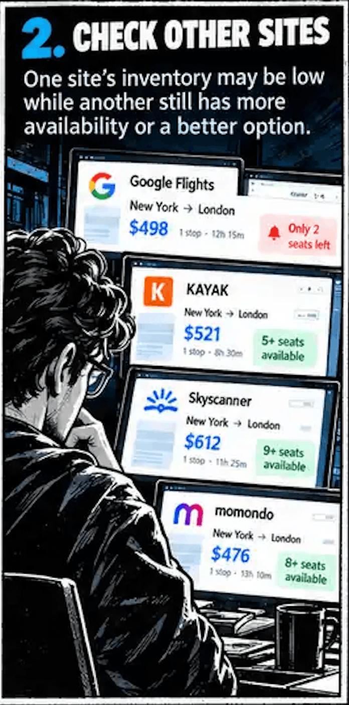 Knowledge Hack &mdash; Resist booking pressure &mdash; step 2