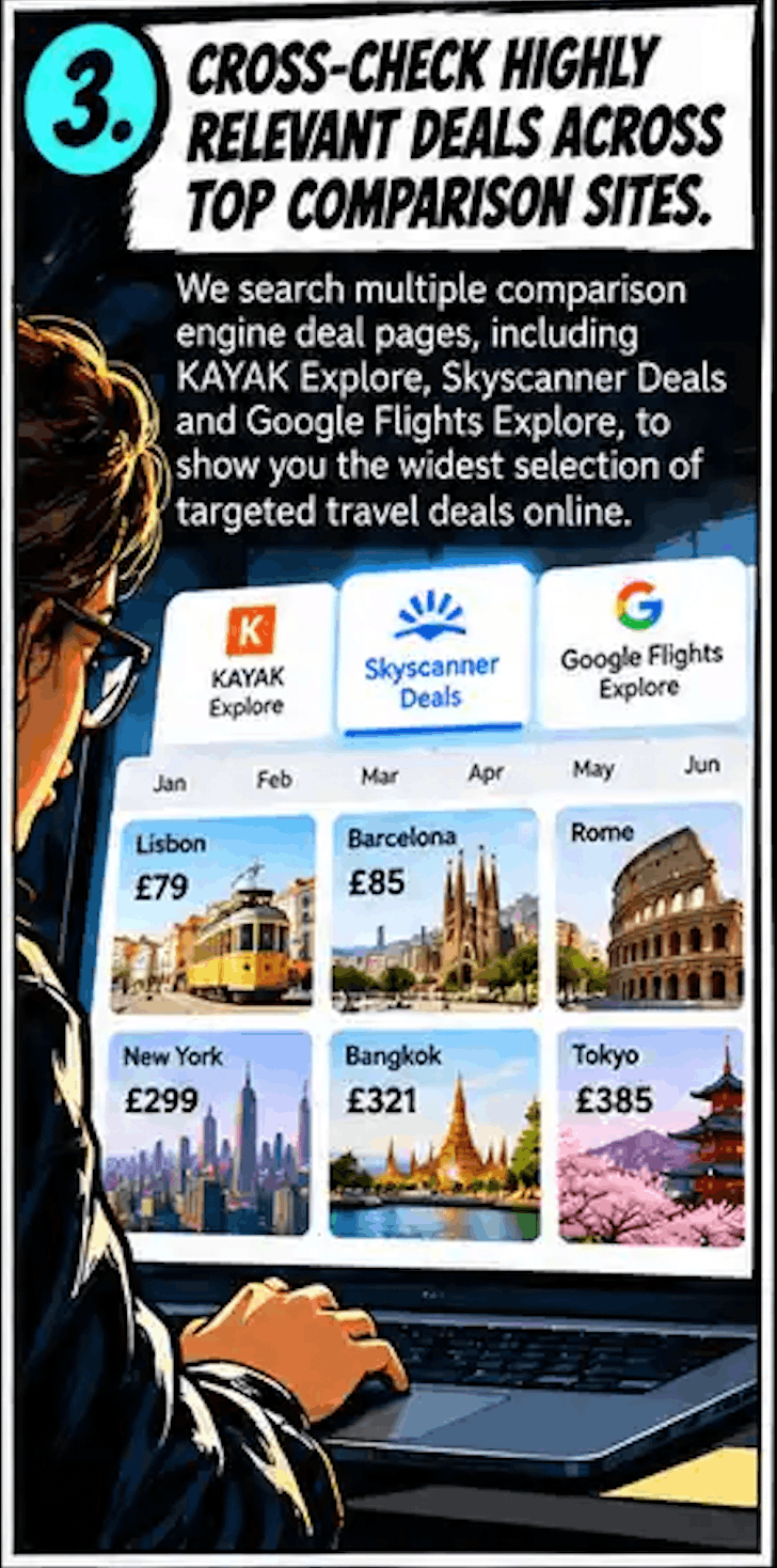 Deals Hack &mdash; Find relevant flight deals &mdash; step 3