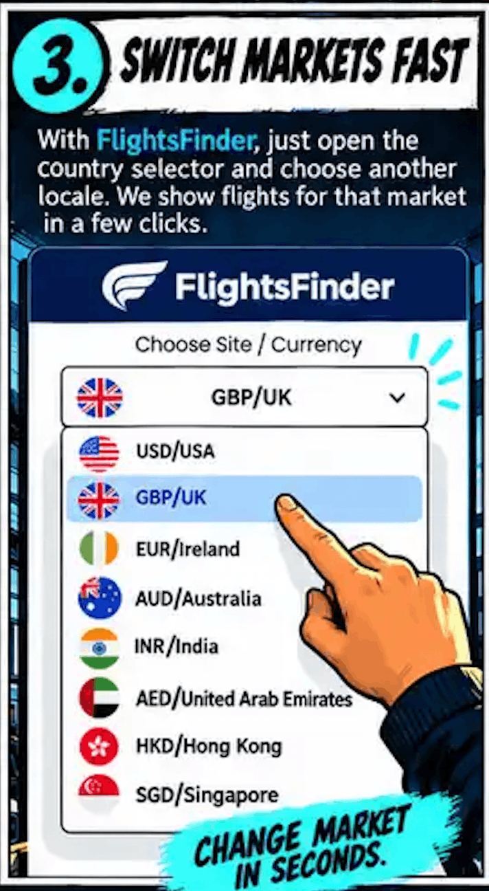 Global Hack &mdash; Compare international flight markets &mdash; step 3